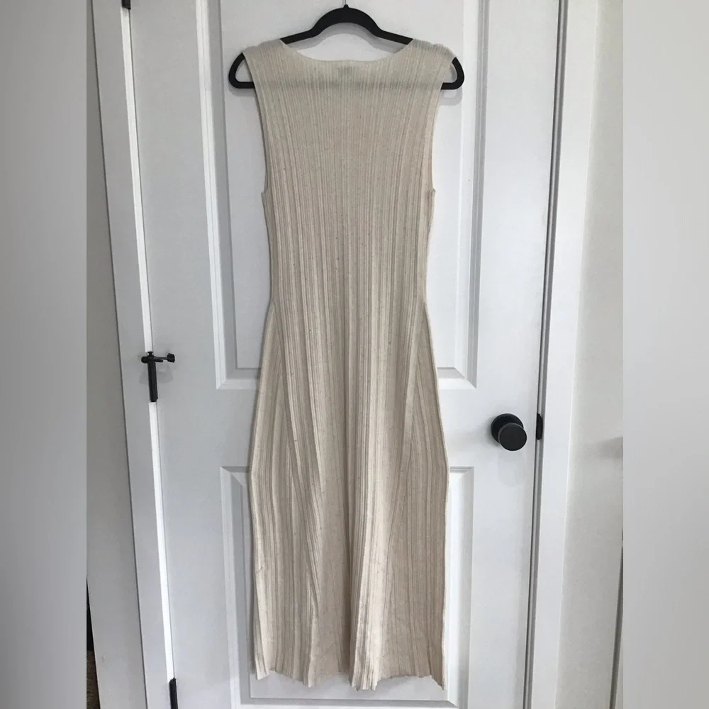 A New Day Maxi‎ Dress Womens Large Washed Ribbed Sleeveless